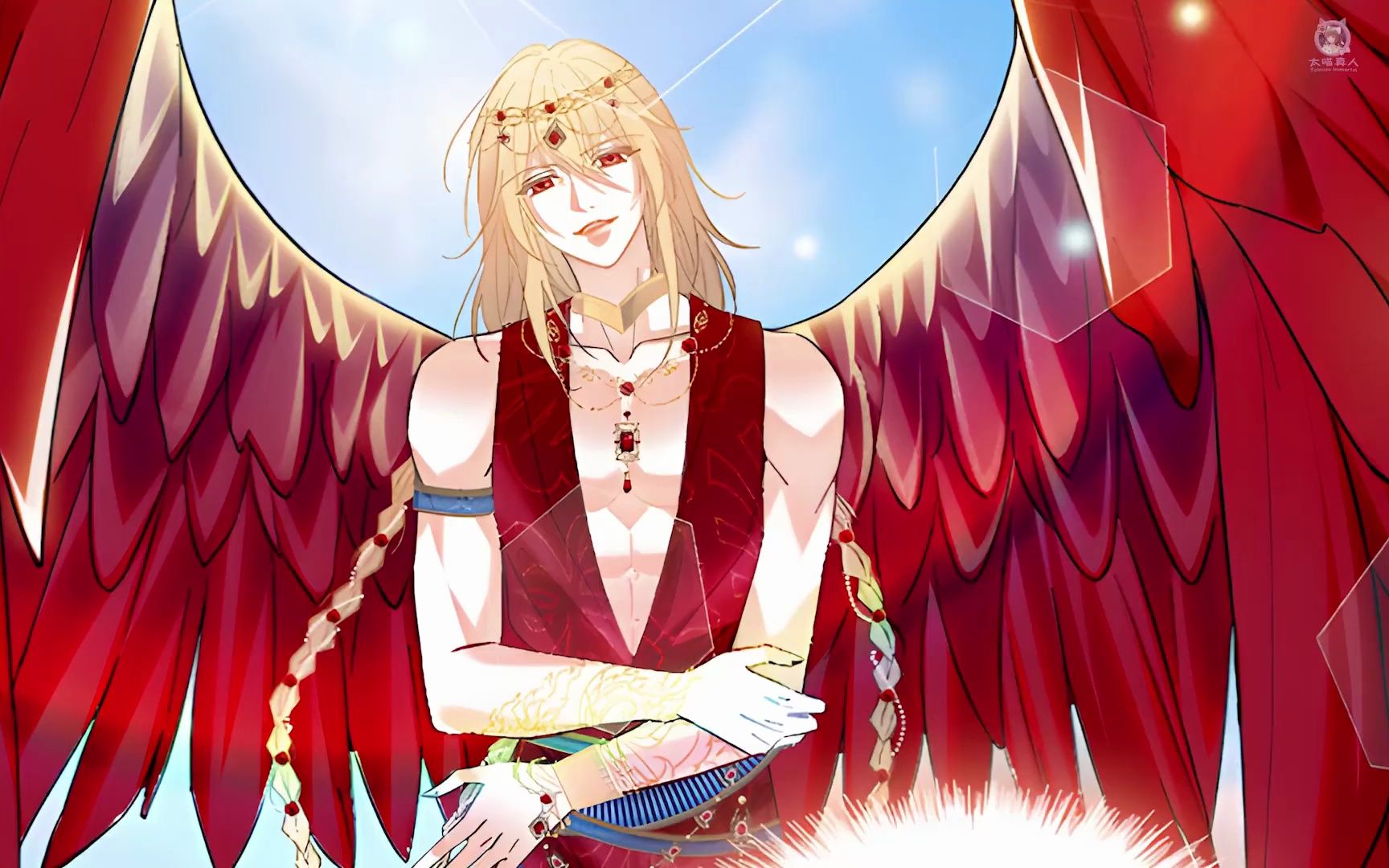 血翎终于登场了,羽族进犯岩石山,为平息战乱缓缓竟要献祭自己?