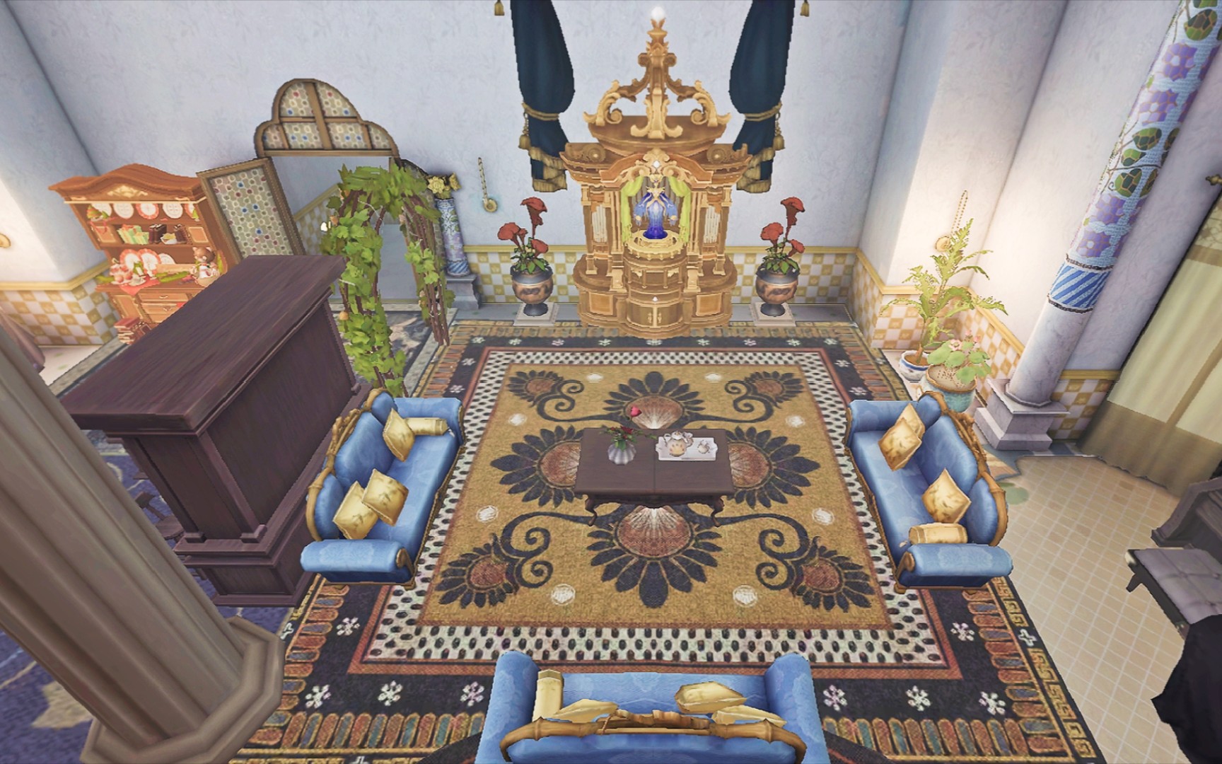 【第五人格归宿】小女孩的欧式山庄·主厅二分区