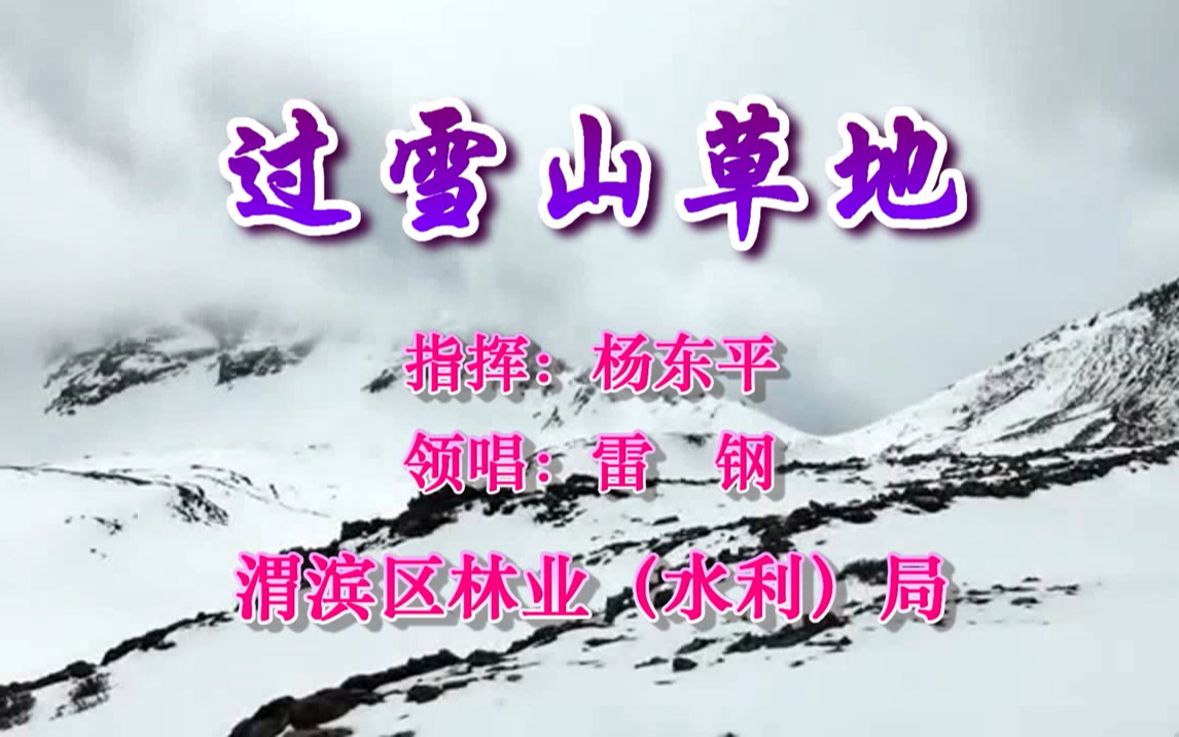 过雪山草地(渭滨区林业局版)哔哩哔哩bilibili