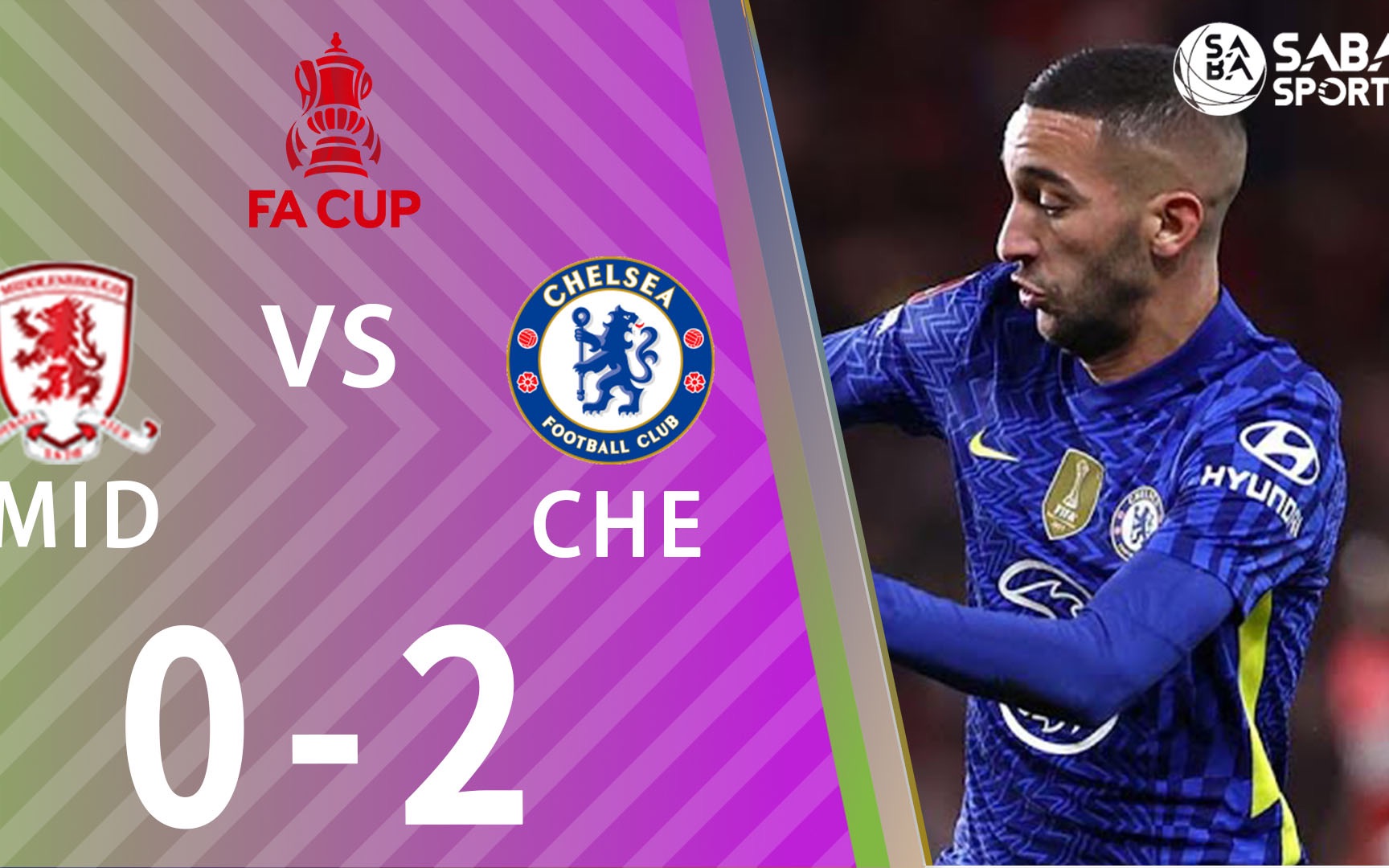 21-22足总杯:1/4决赛 米德尔斯堡 vs 切尔西 比赛高光