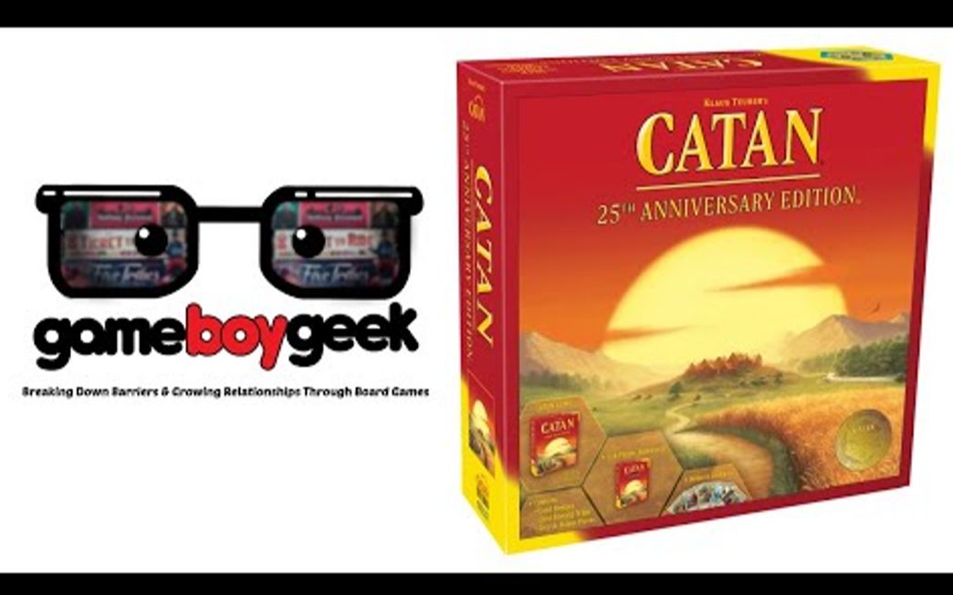 [图]《卡坦岛25周年纪念版》（2020）评价 Catan 25th Anniversary Edition Review