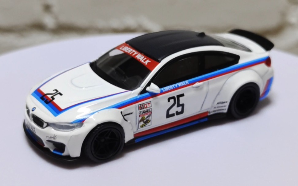 minigt 319 宝马 m4 lb-works imsa #25 白