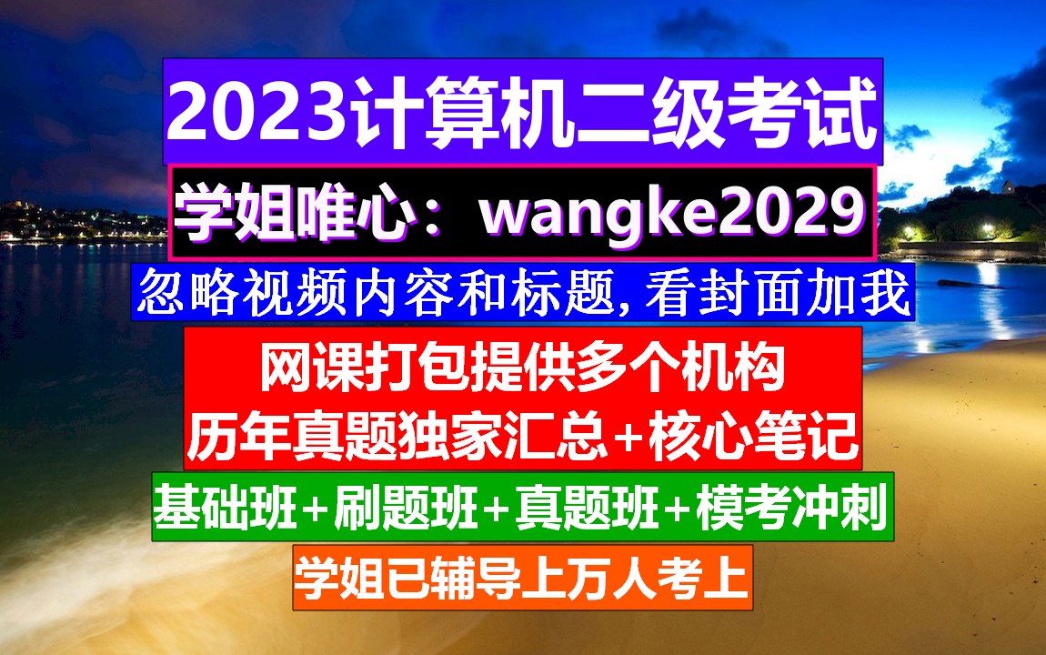 计算机二级MSOffice%20考证,计算机二级报名网站,计算机二级考什么哔哩哔哩bilibili