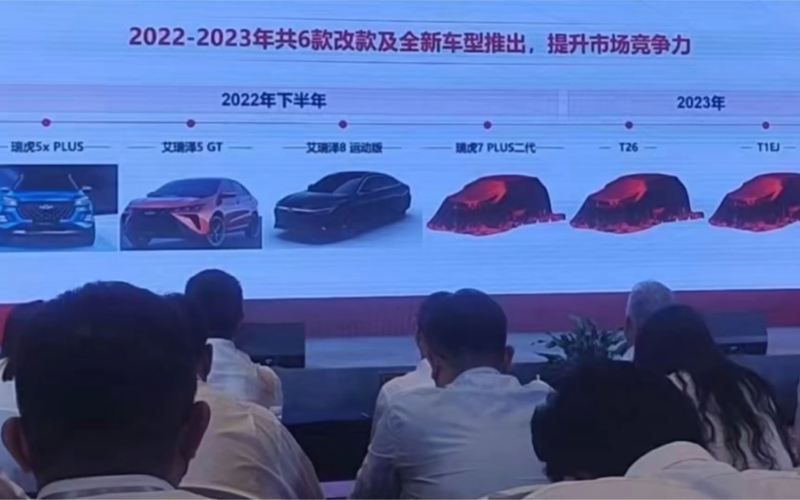 奇瑞2022年2023年车型规划 奇瑞新产品规划 共6款改款及全新车型推出哔哩哔哩bilibili