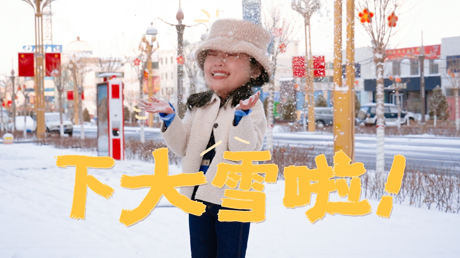 [图]西北暴雪，一个幸运鹅的倒霉之旅。