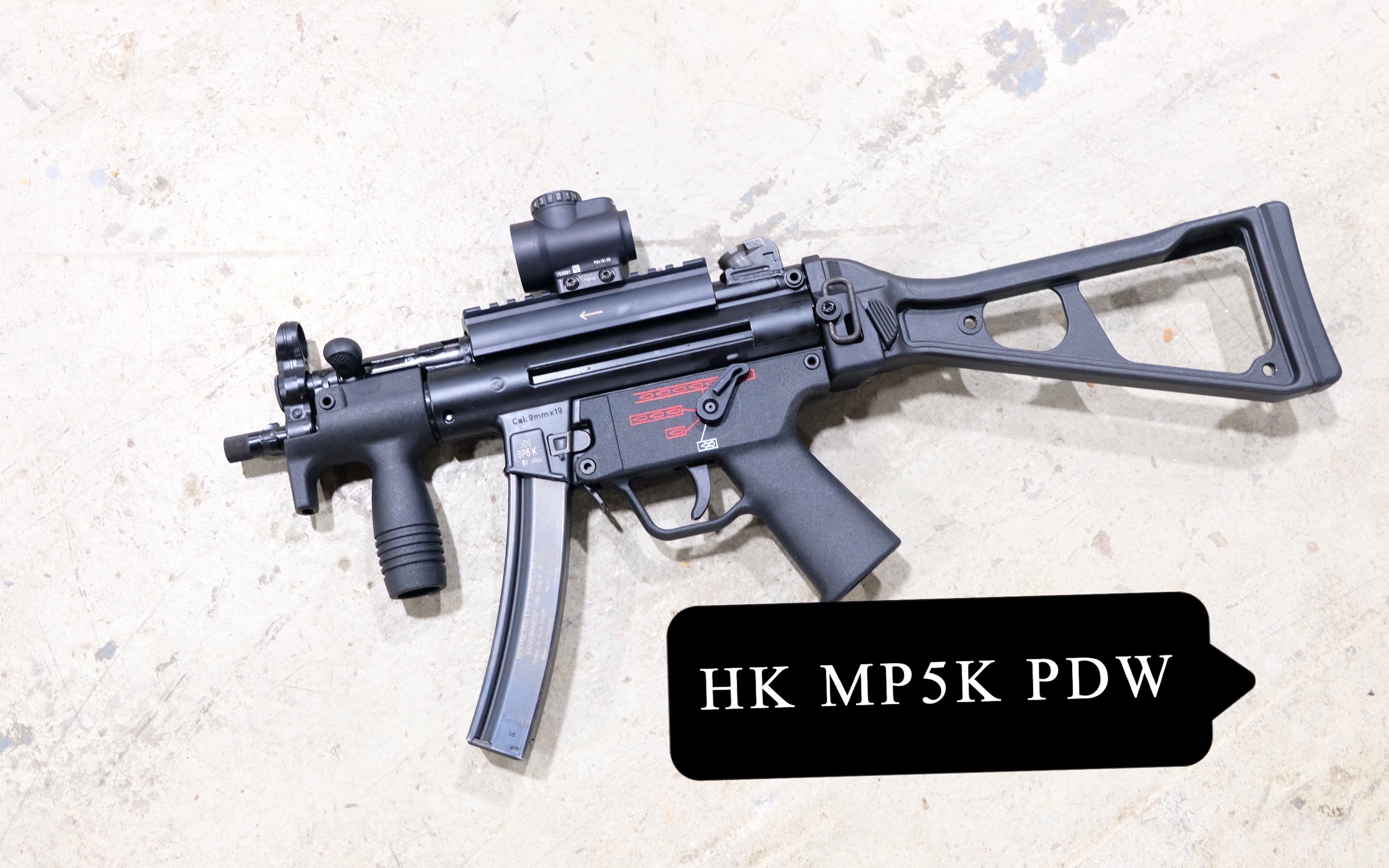 一起简单聊一下H&K公司MP5系列最短小精悍的MP5K PDW哔哩哔哩bilibili