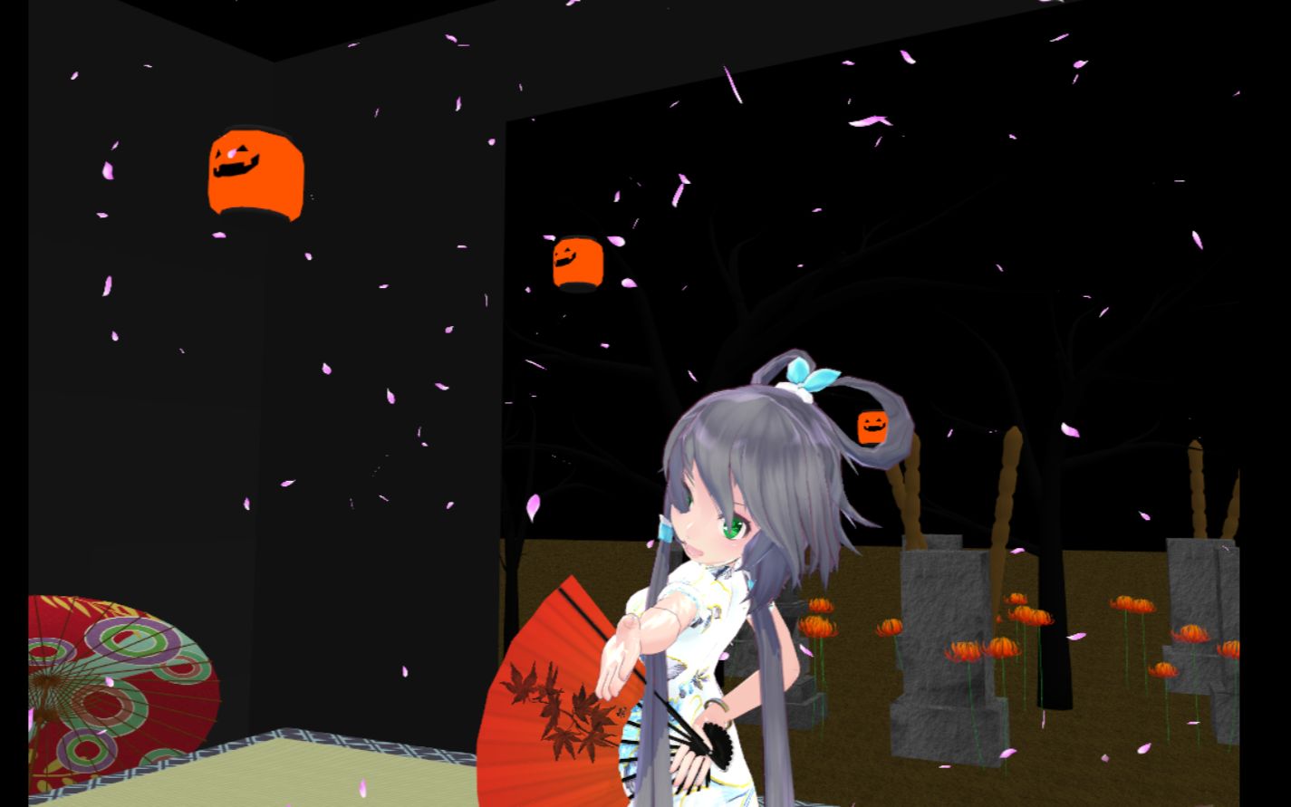 【mmd】自制,千本樱,洛天依中国风,和风