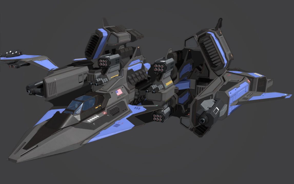 【maya场景建模】次世代场景高模,战斗飞机建模案例讲解