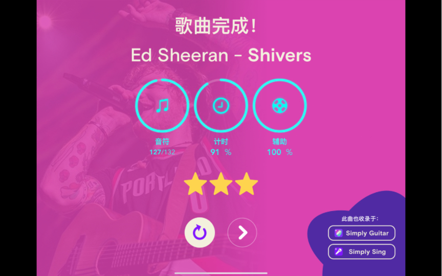 [图]Ed Sheeran艾德·希兰 - Shivers颤抖-钢琴视奏