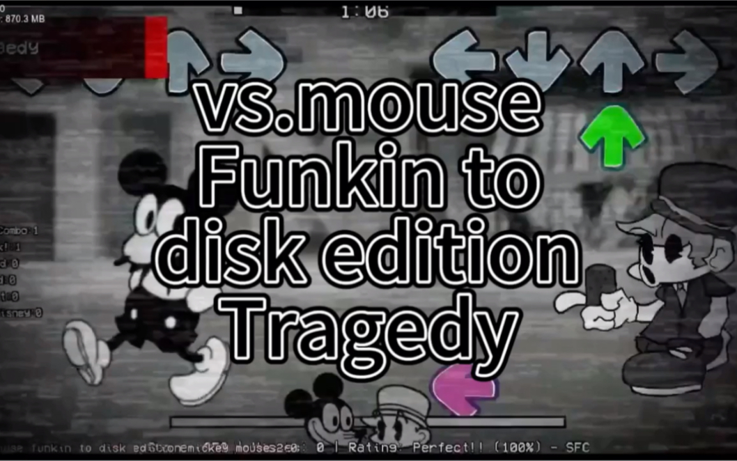 vs.mouse Funkin to disk edition Tragedy音游热门视频