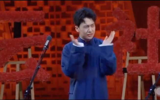 于谦郭麒麟《学哑语》郭麒麟和师父同台经典之作名场面，抖桌子是什么操作？
