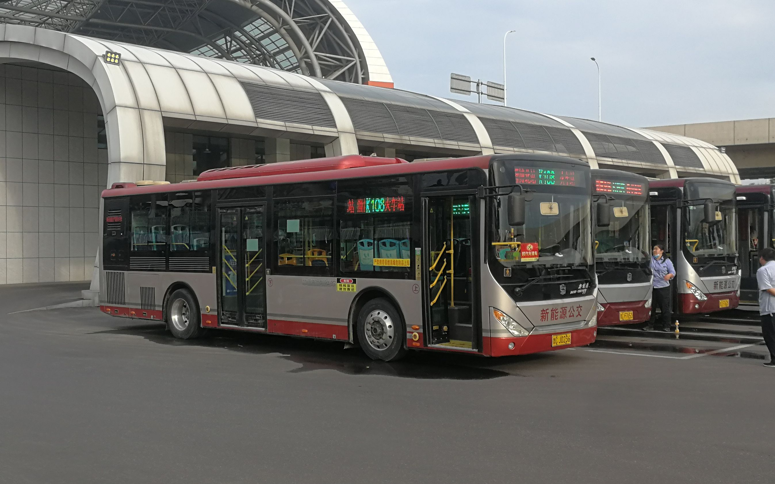 【pov22】淄博公交108路 火车站-淄博北站 前方展望