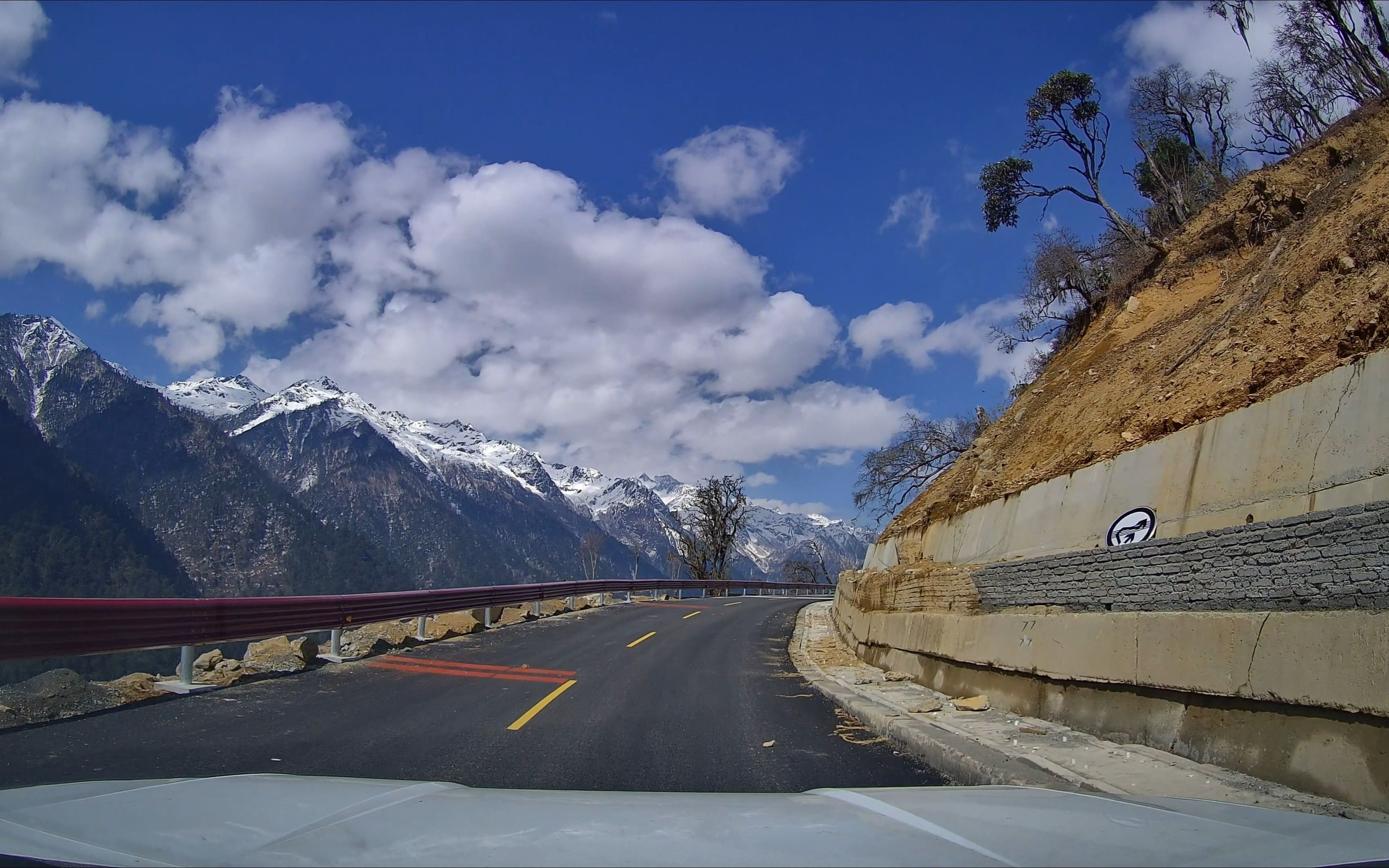 【4k】【自駕pov】德貢公路上(貢山縣捧當大橋—孔雀山隧道入口)