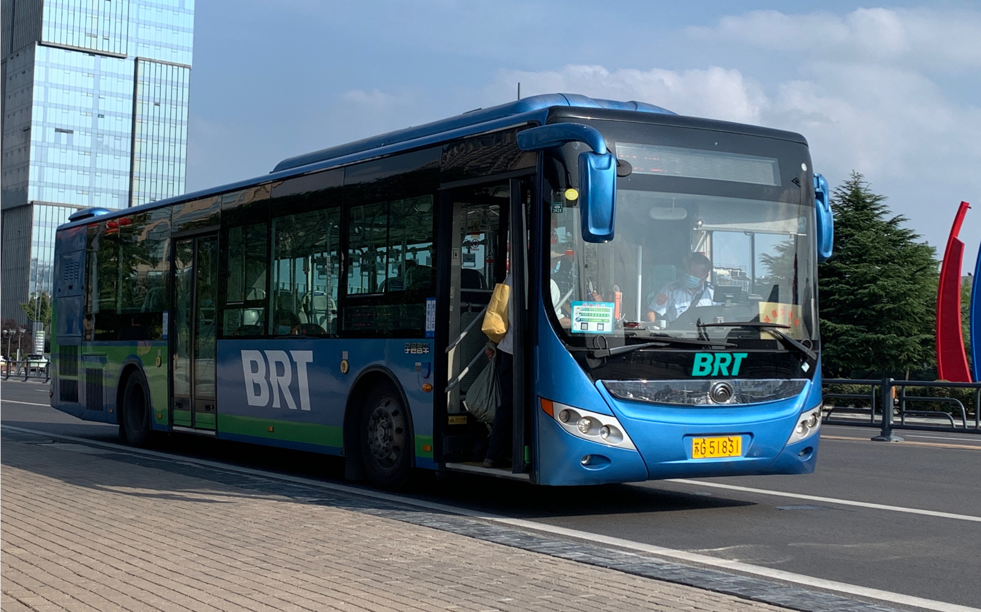 【pov- t176】连云港快速公交b12路区间 海州客运站——连云港东站