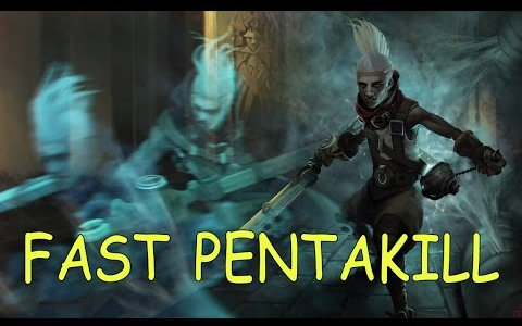 史诗时刻#136 - 艾克迅速pentakill - lol英雄联盟