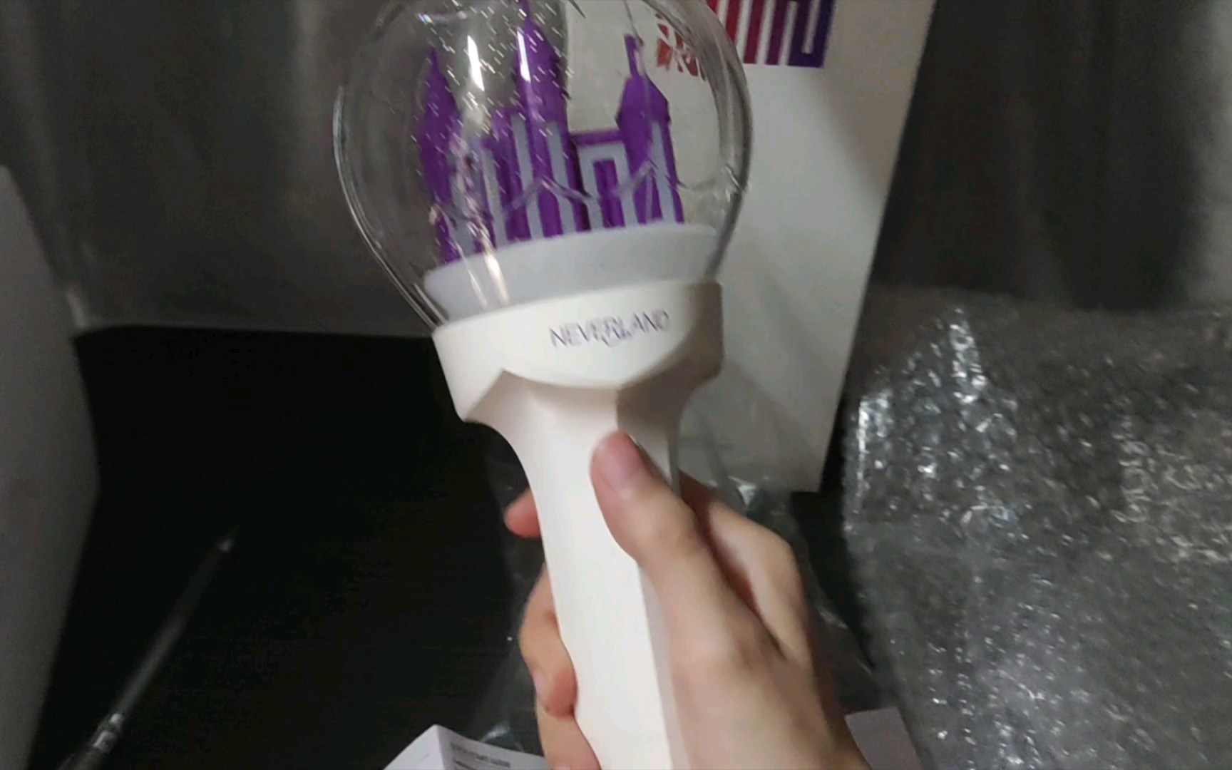 (g)i-dle 应援棒开箱(终于收到啦～)