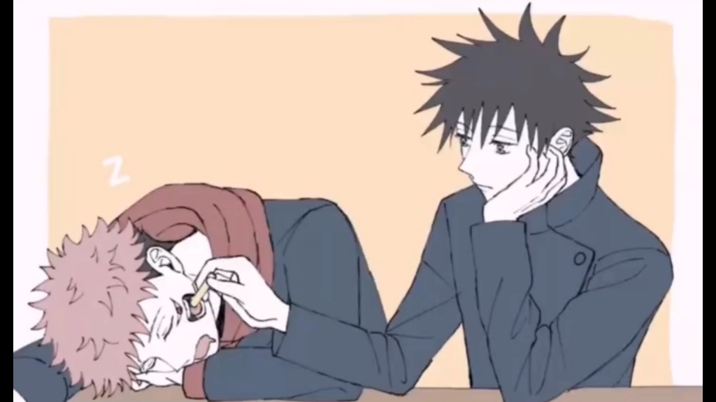 【咒术回战】 虎伏/宿伏 哈哈,趁睡觉的时候投喂东西!