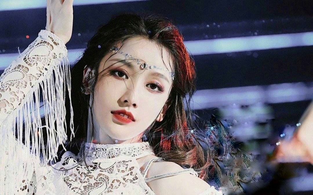 姜贞羽仙女下凡云南蛊仙流光溢彩妖娆神秘异域美人降世ll时候舞台直拍