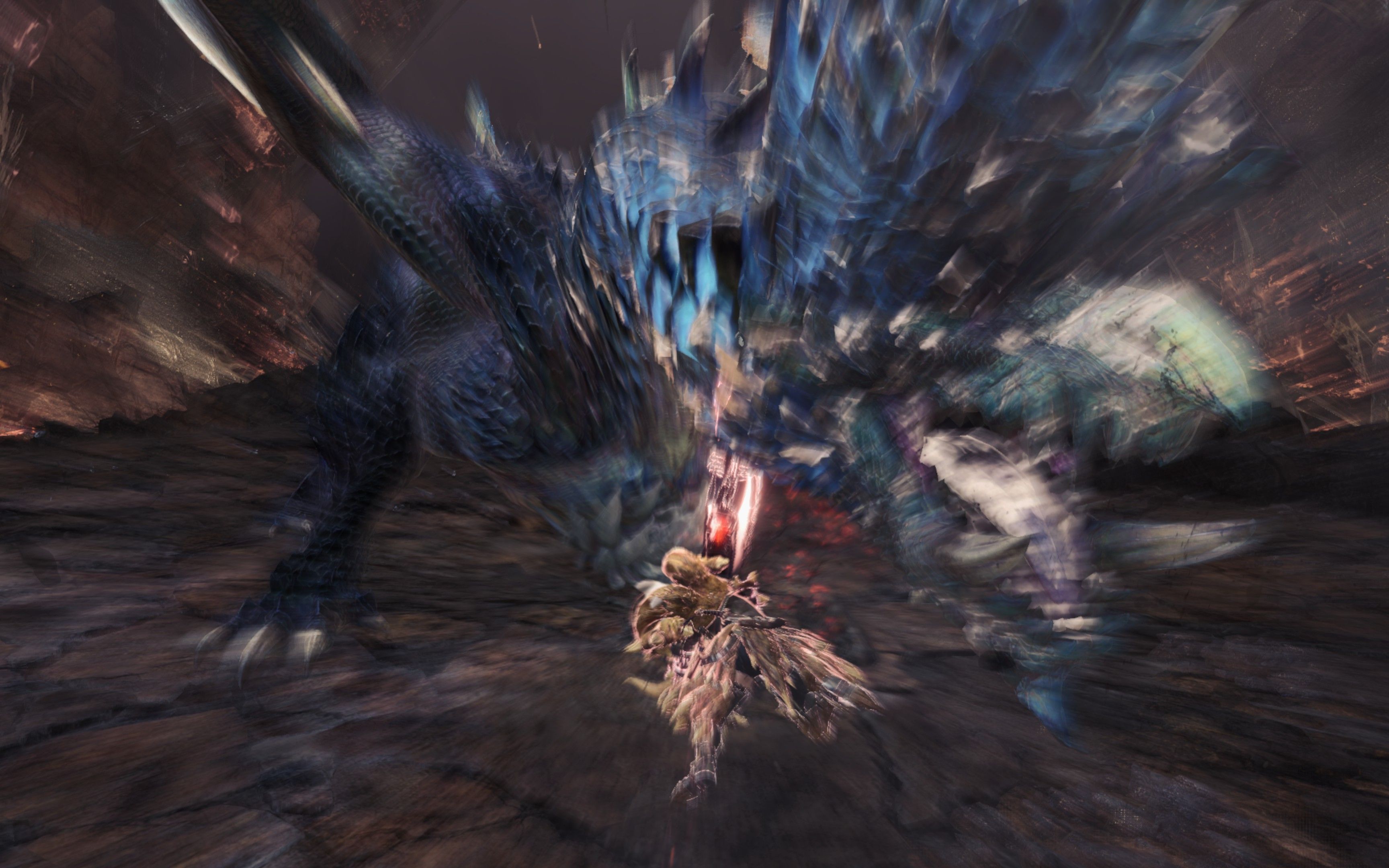 【mhwi|pc】寒气炼成大剑 煌黑龙 7分50秒