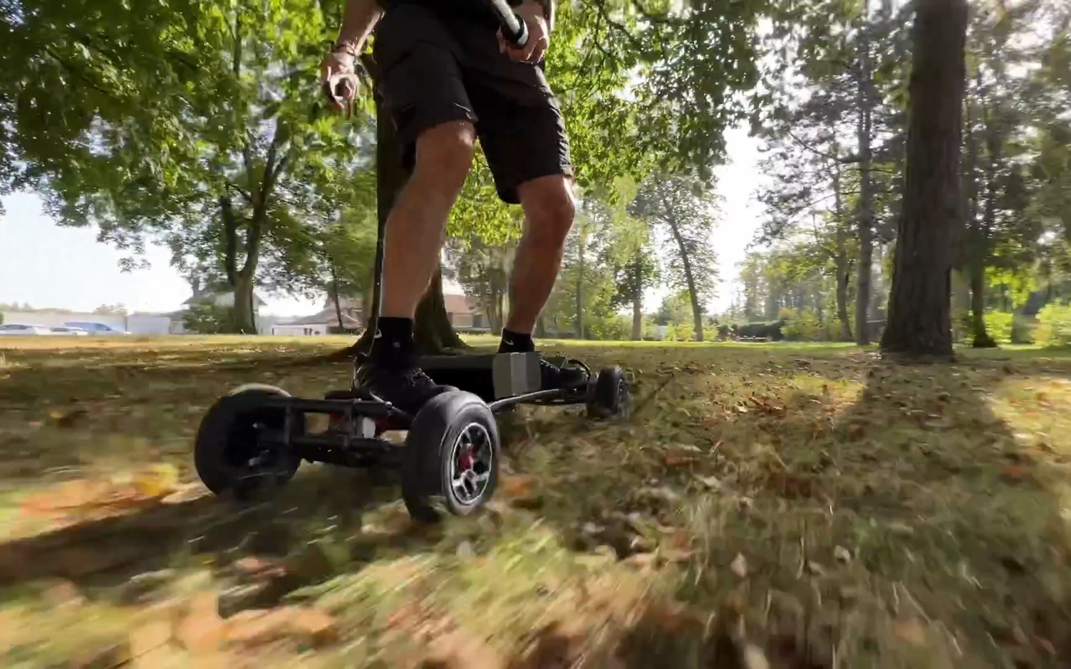 ace deck电动滑板!人生辽阔,去越野吧.