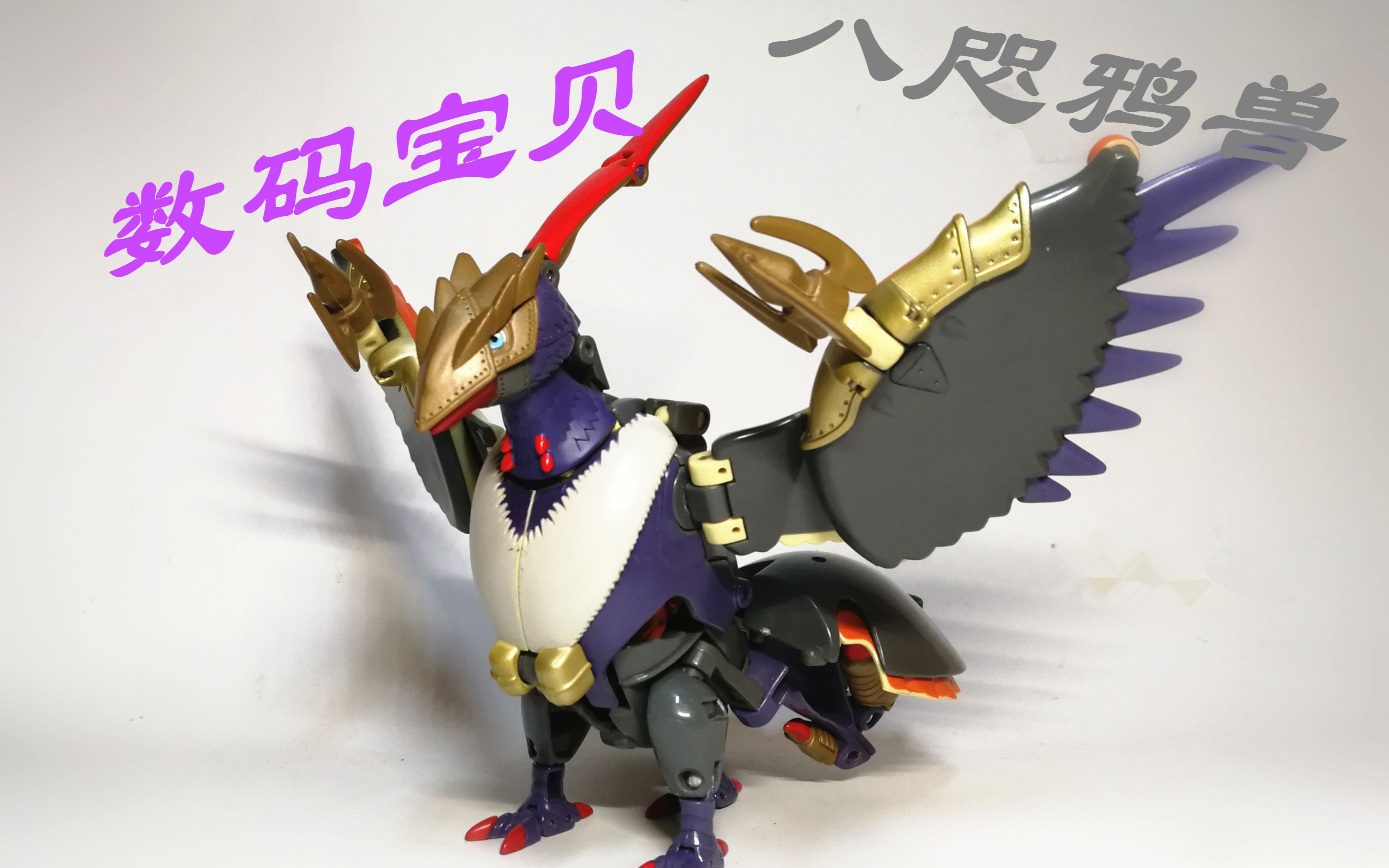 一方的分享36万代灵动完全武装进化系列锐啄兽八咫鸦兽