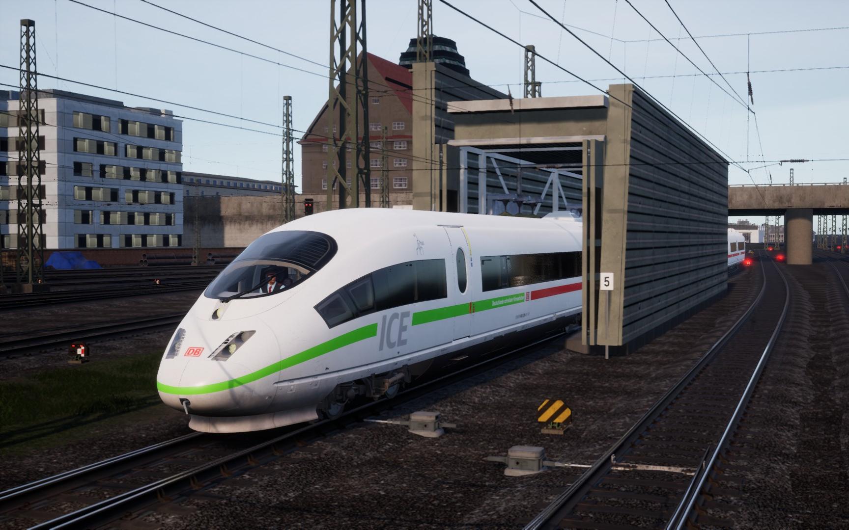 1 洗洗出发 ice 3/br403 慕尼黑—奥格斯堡主干线 模拟火车世界3 tsw3