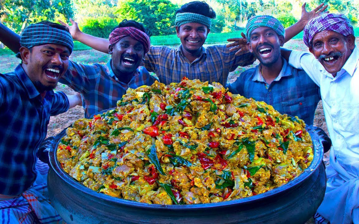 【印度美食】印度三哥做菜讲究色香味俱全