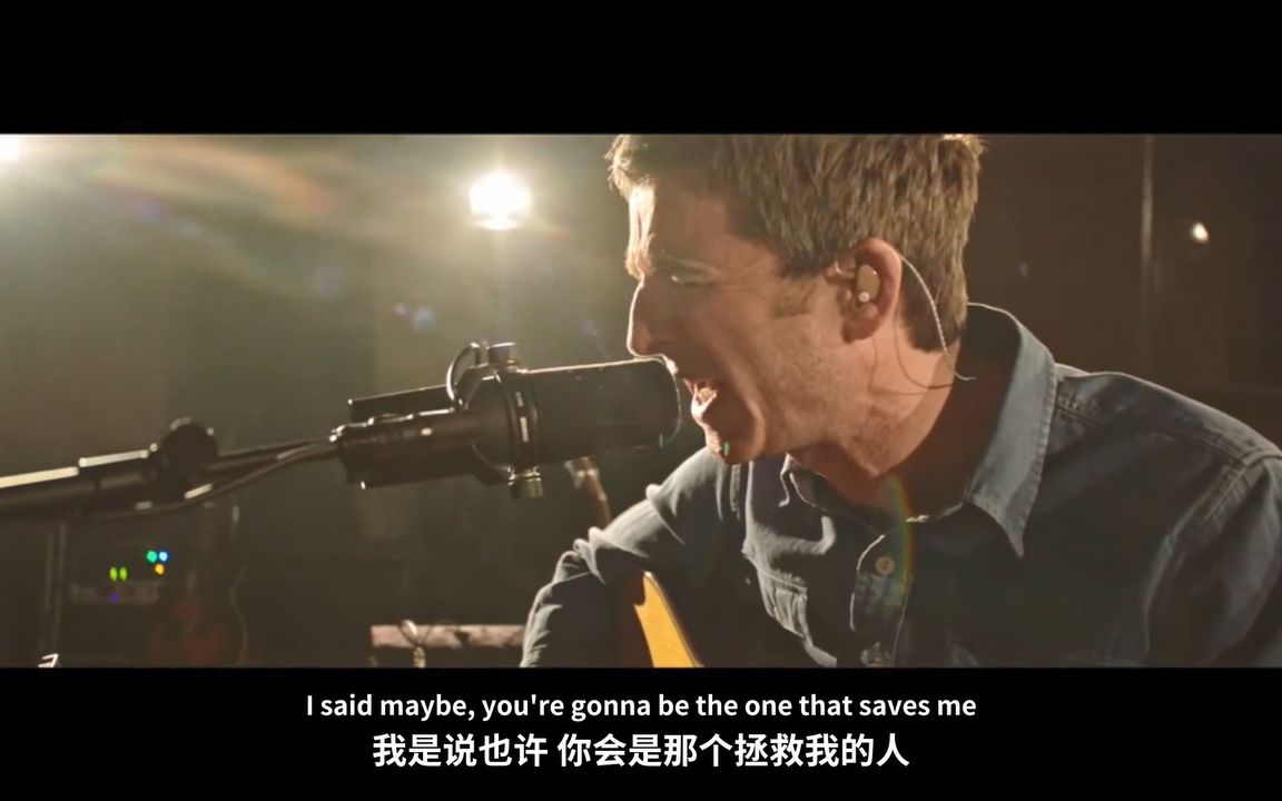 [图]Noel Gallagher - Wonderwall (Acoustic LIVE 2021) 中英字幕