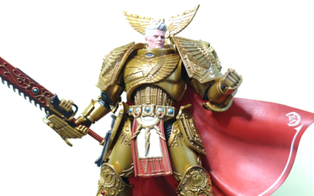 joytoy暗源 战锤系列 帝国之拳罗格·多恩基因原体 开盒分享