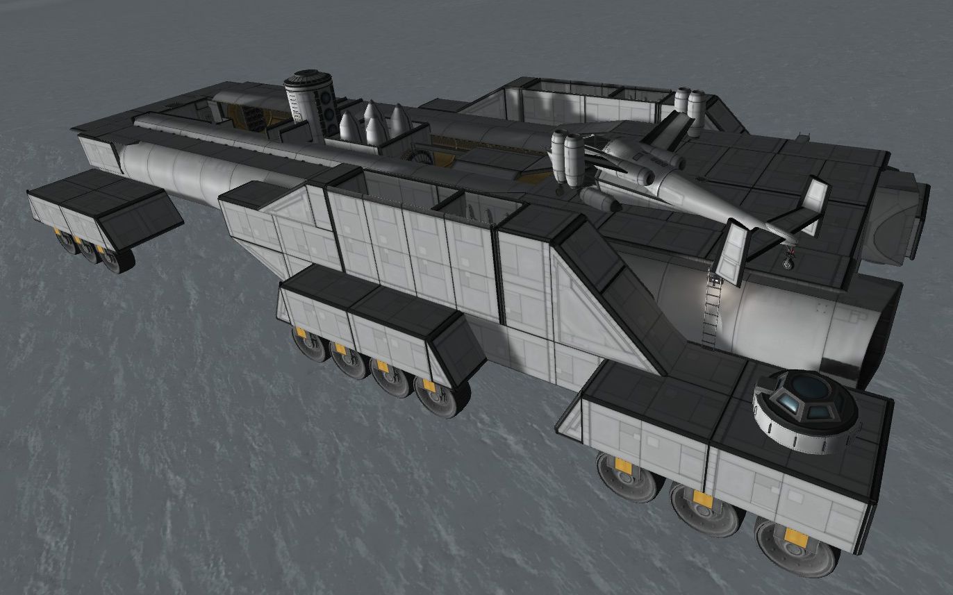 夏级——寒区机动堡垒【坎巴拉太空计划】