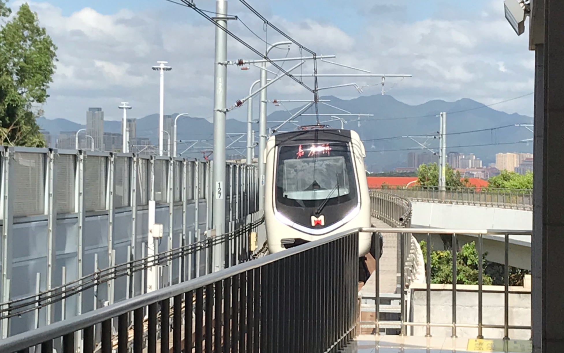 [铁路随拍]海景地铁/海上地铁:厦门地铁amtr1号线高架区间全程实拍(原