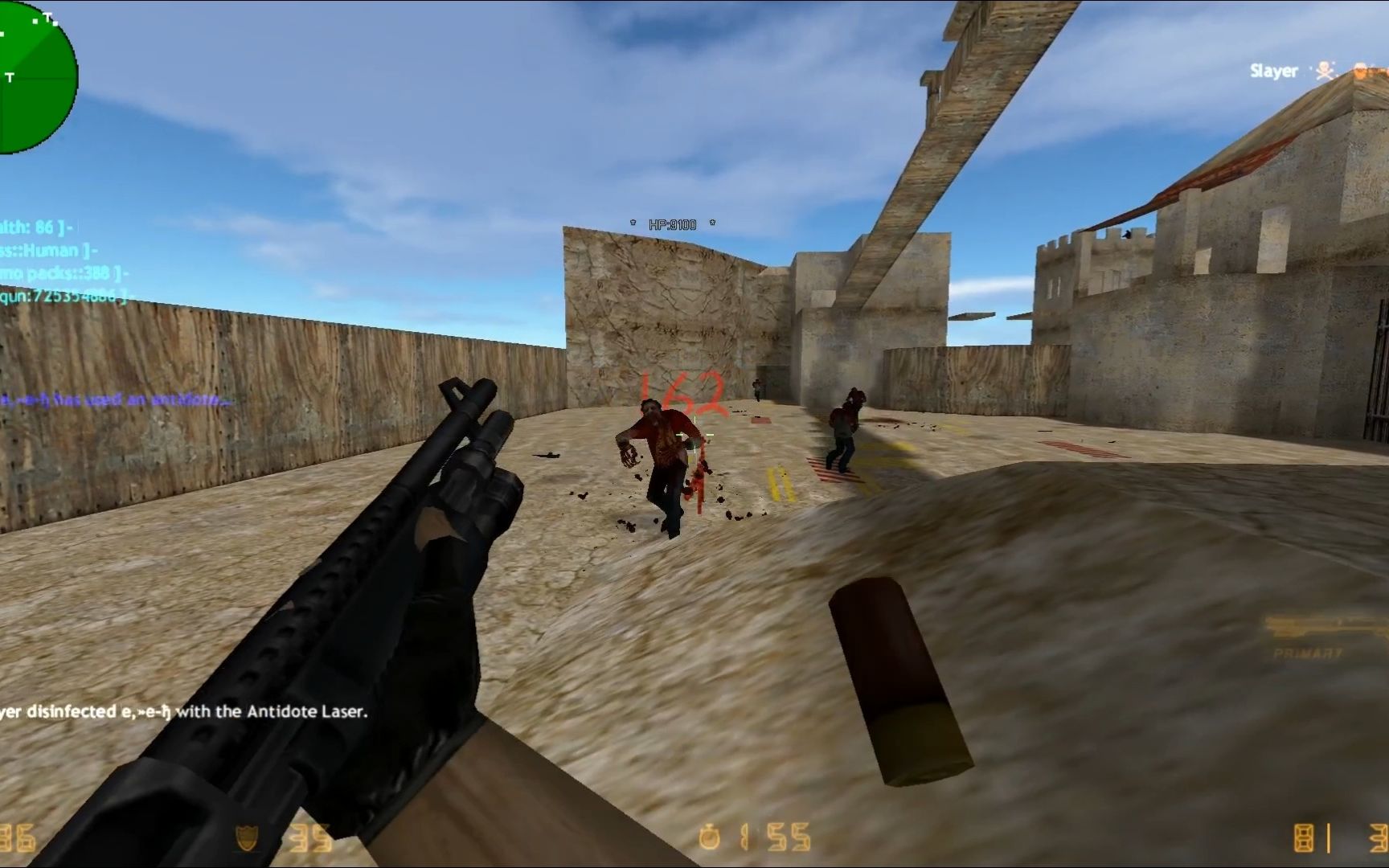 cs1.6丧失感染服 这次来个暴虐僵尸