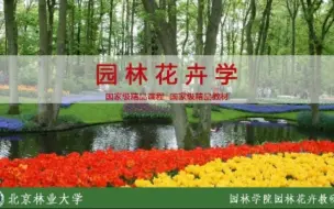 Download Video: 北京林业大学 - 园林花卉学（国家级精品课）