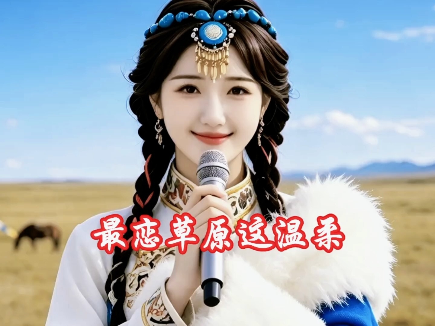 沉醉草原万般温柔，一曲《最恋草原这温柔》诉说世间浪漫爱恋