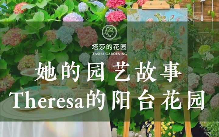 她的园艺故事——Theresa的阳台花园哔哩哔哩bilibili