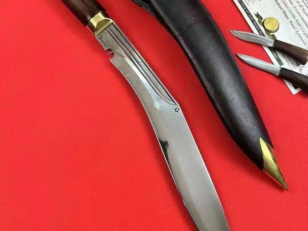 尼泊尔原产手工弯刀