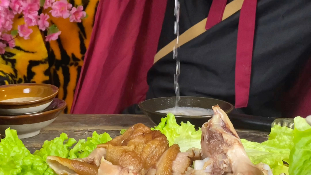 大口吃肉大碗喝酒,太痛快了