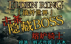 Download Video: 【艾尔登法环】墙外「隐藏Boss熔炉骑士」特殊击杀+掉落物品