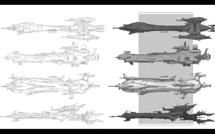 Download Video: 【概念设计】一起设计各种飞船吧