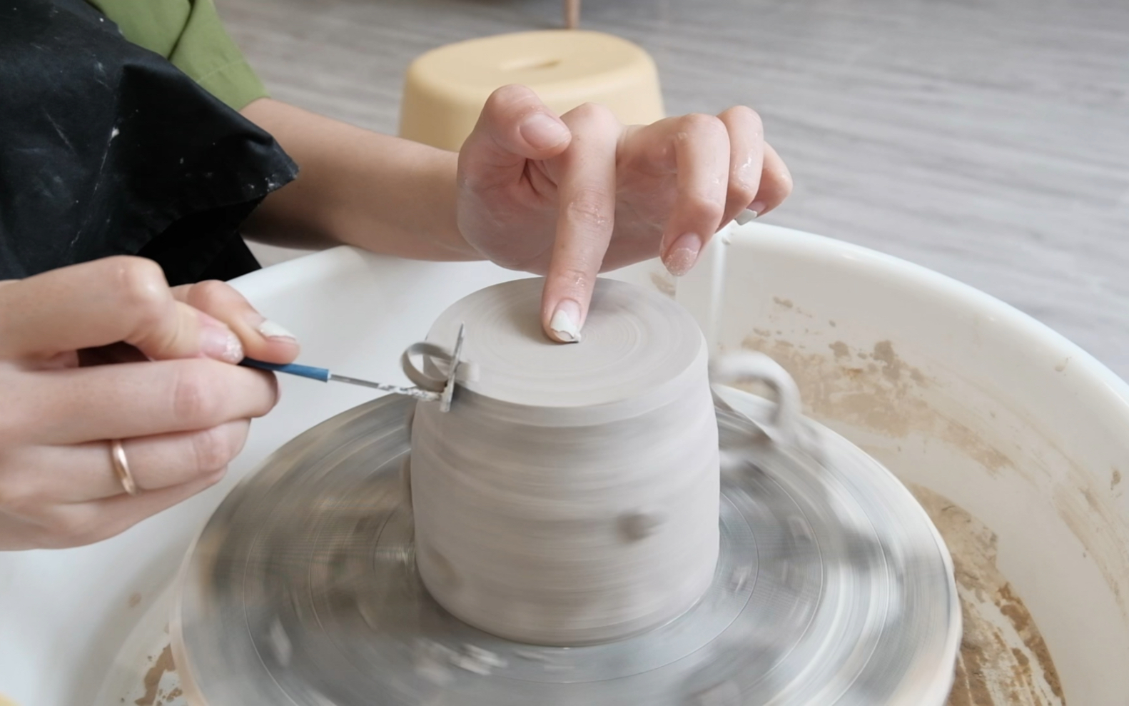 陶艺新手入门|陶艺修坯人【客户作品】