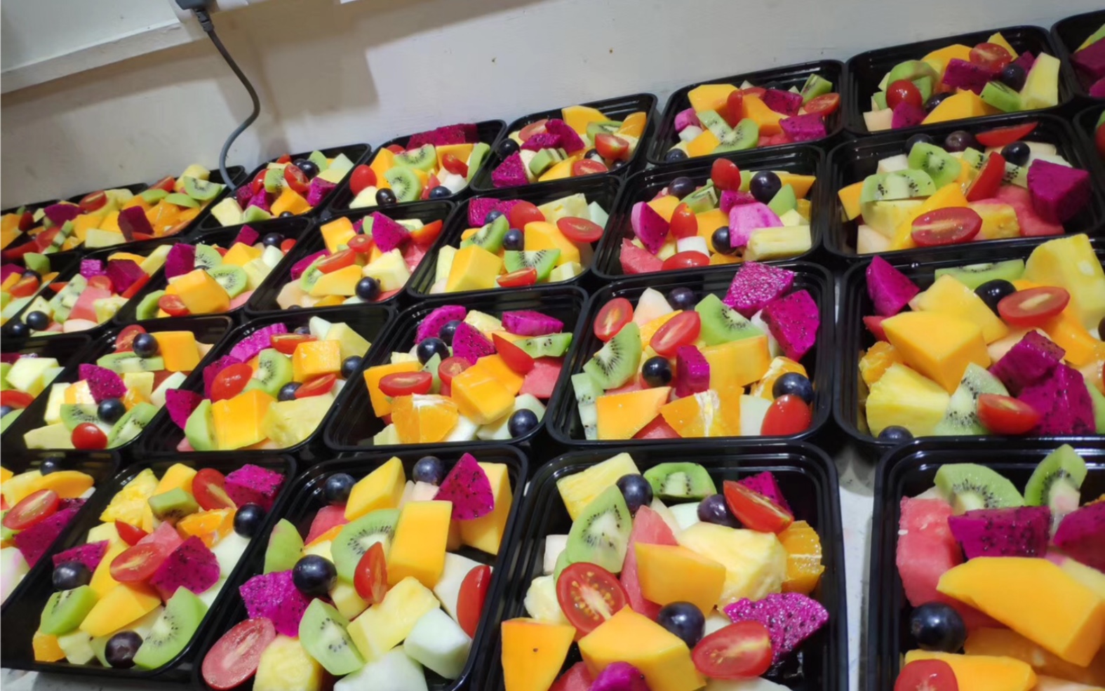 品质单人餐水果拼盘:400克/份.单人享用.