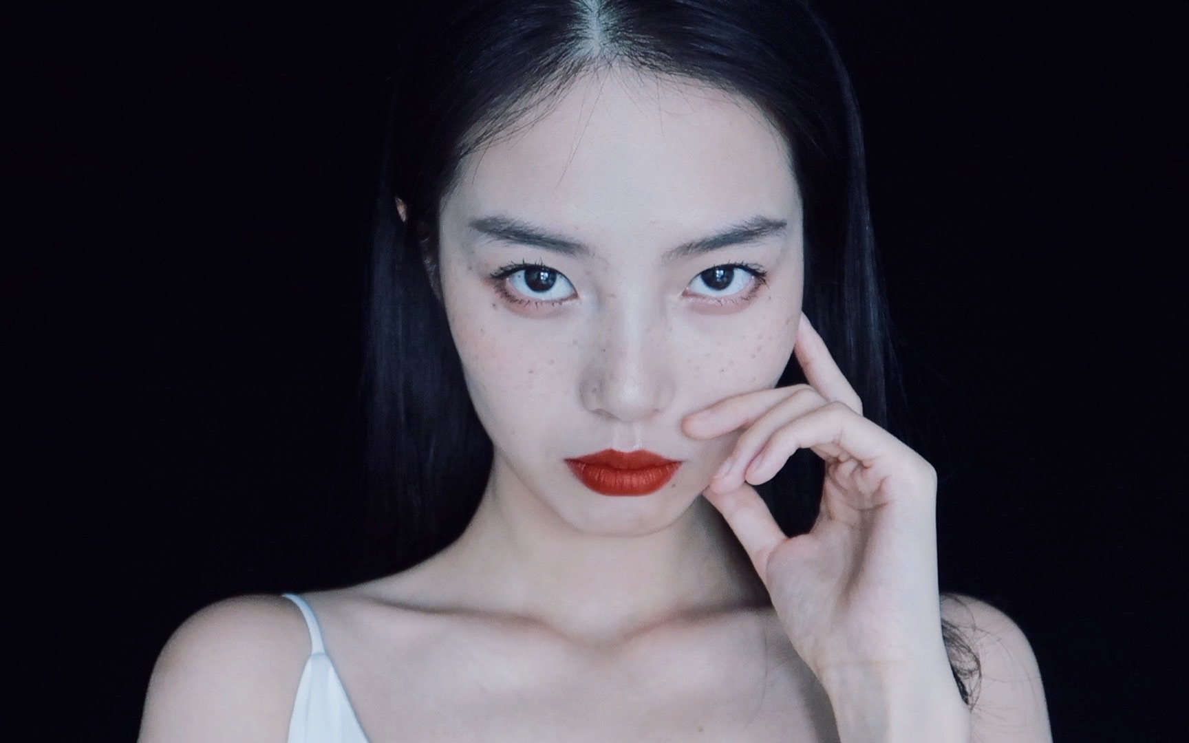 【陈伊特】中国风 雀斑厌世妆|无眼影_哔哩哔哩 (゜-゜)つロ 干杯