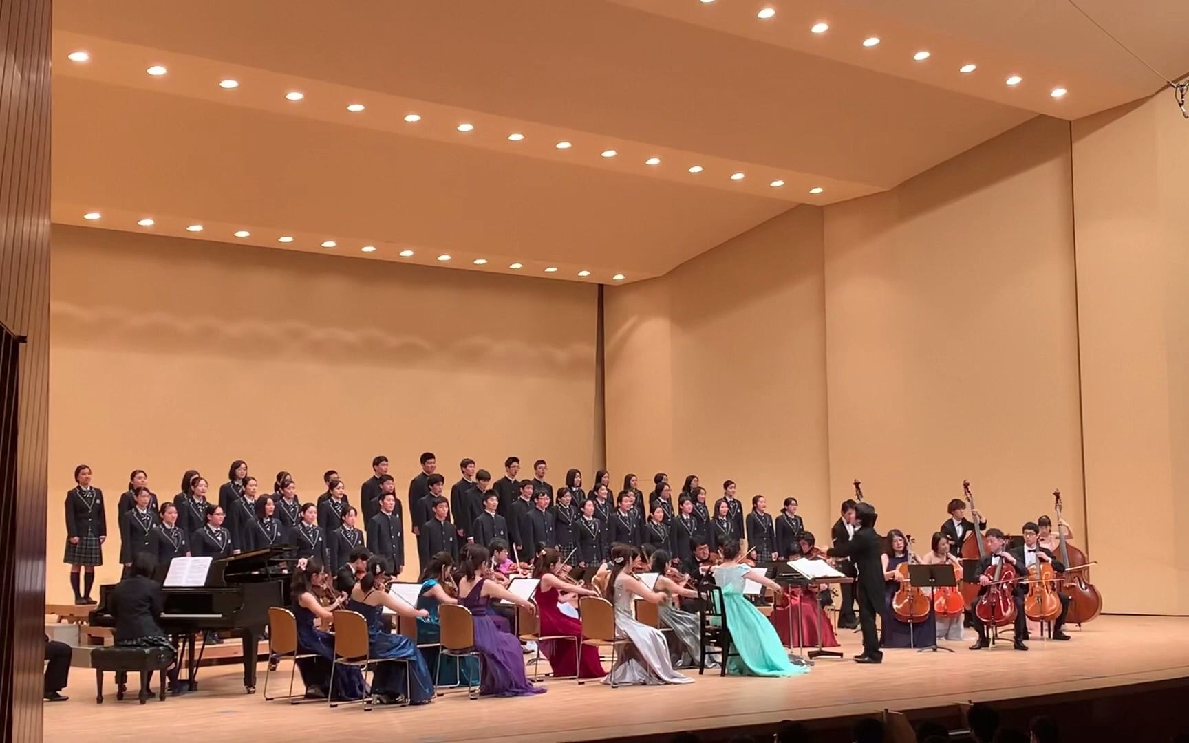 群青[混声四部合唱99弦楽オーケストラ]鹿児島高等学校音楽部
