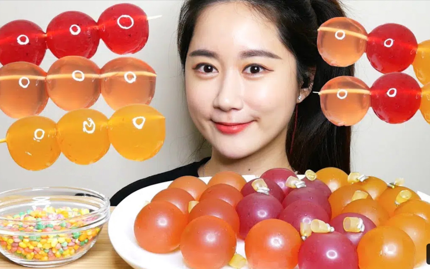 【onhwa】吃播 咀嚼音 助眠 巨峰葡萄果冻_哔哩哔哩 (゜-゜)つロ 干杯