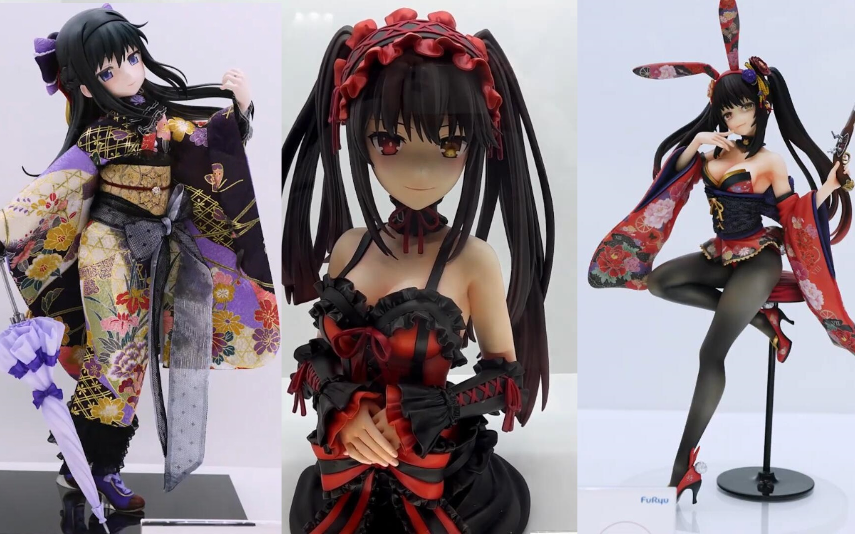 狂三胸像,吉德大光人形系列,普通比例pvc手办新品等~手办上色原型展示