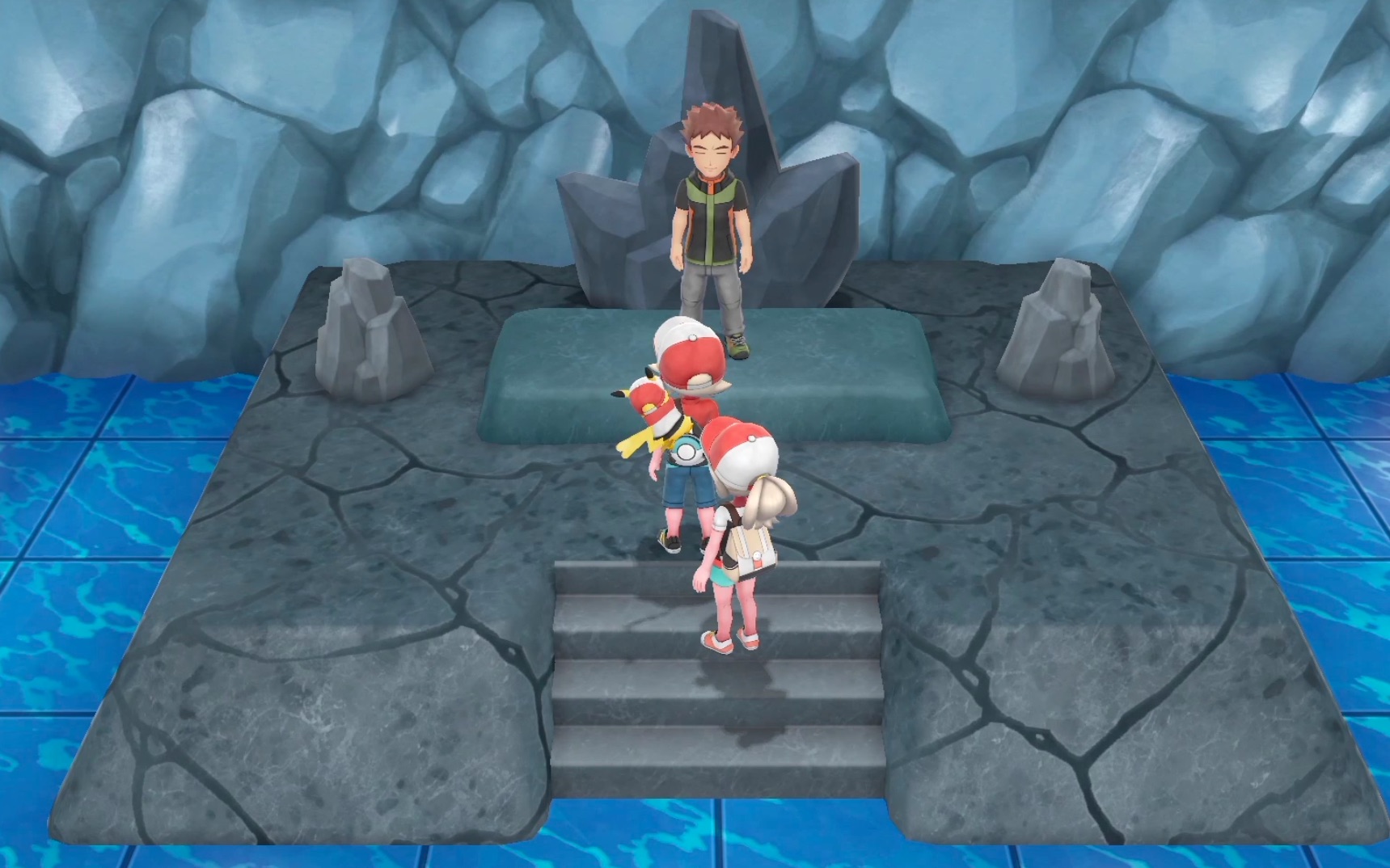 双人游玩lets go 皮卡丘!华蓝道馆!