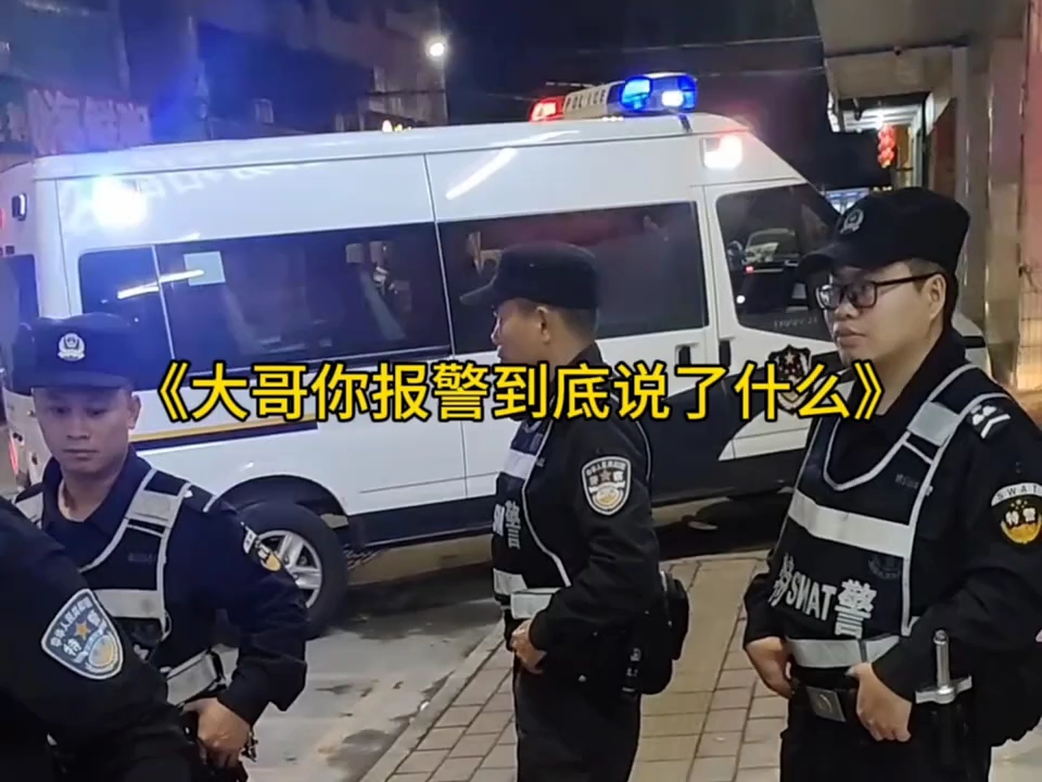 [图]大型纪录片《大哥报警说了啥》