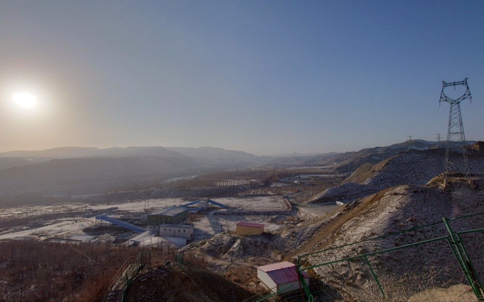 新疆昌吉市硫磺沟镇山顶风光