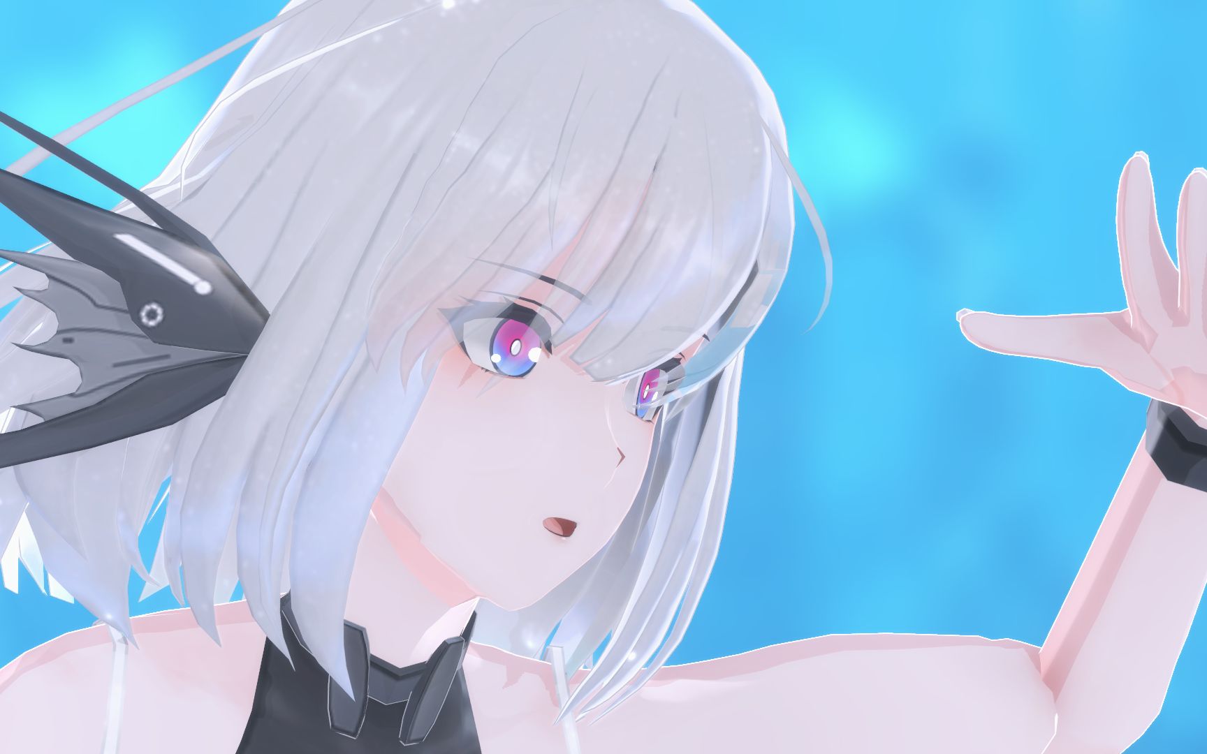 战双mmd丽芙仰光深海少女diamondsky模型测试