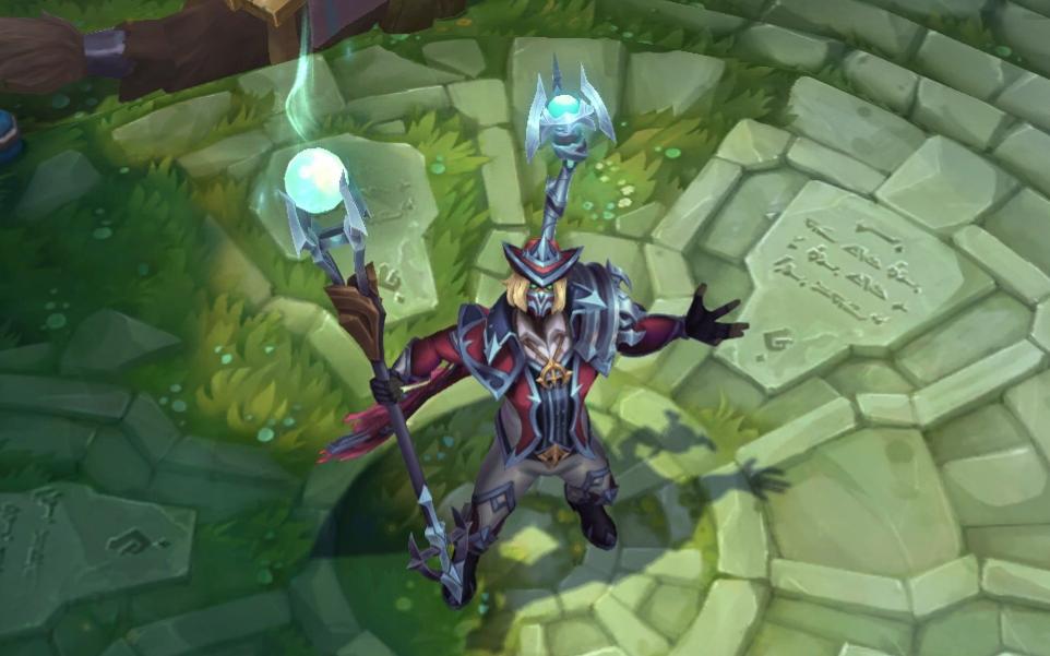 活动作品lol维克托西部魔影温和炫彩皮肤演示